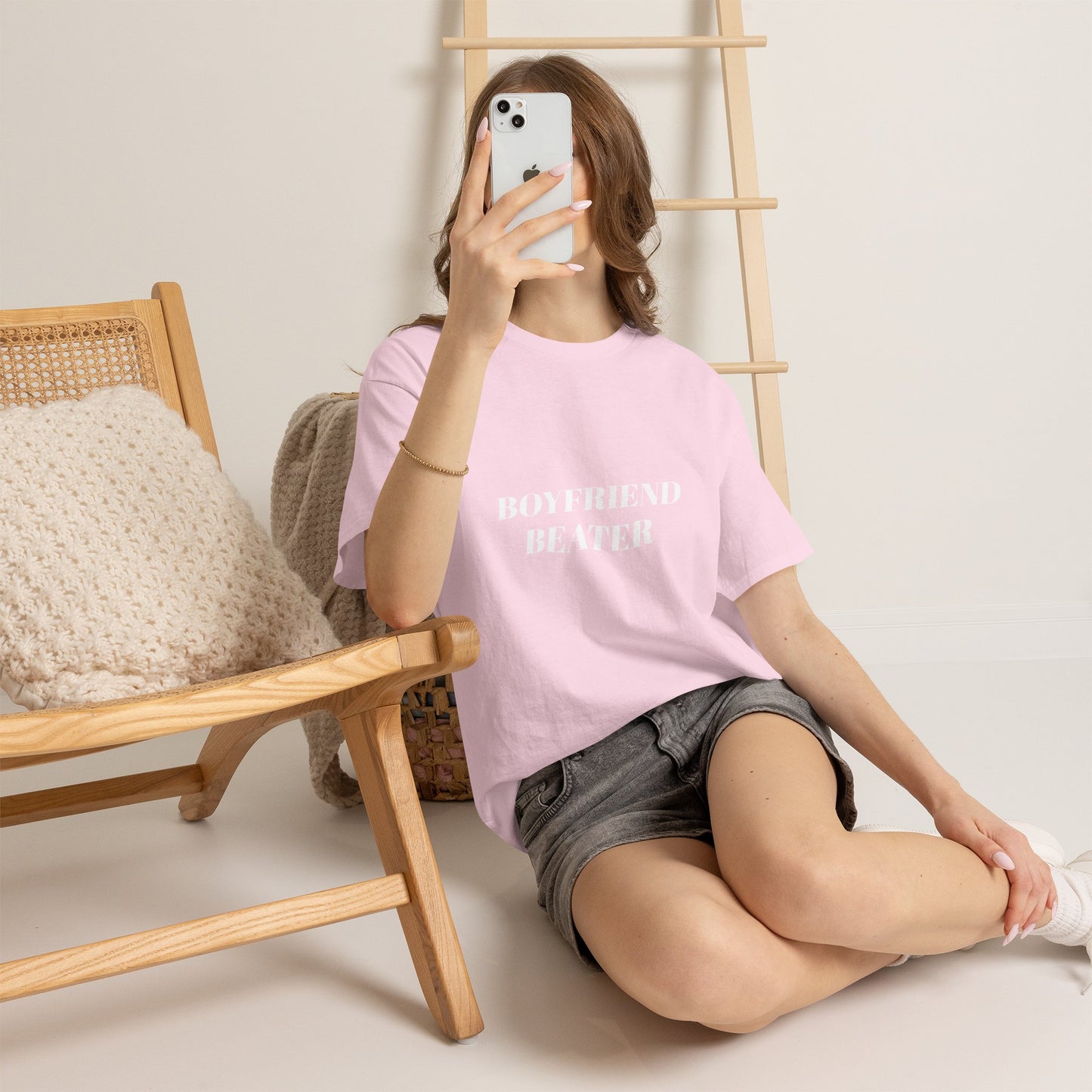 " boyfriend beater "  t shirt