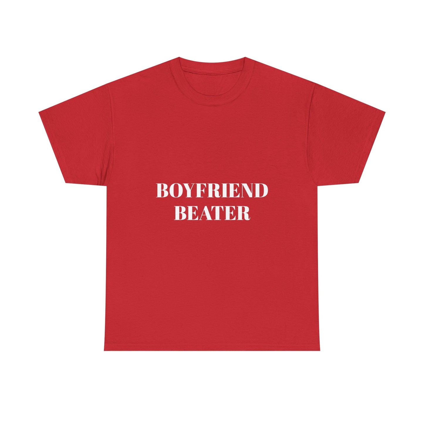 " boyfriend beater "  t shirt