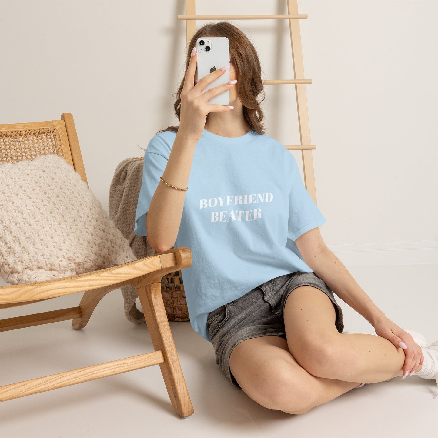 " boyfriend beater "  t shirt