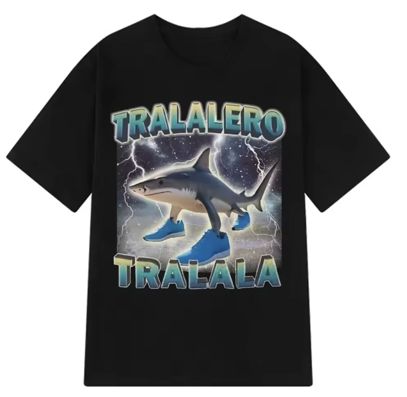 Tralalero Tralala meme t shirt